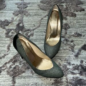 Botkier heels - aqua/turquoise pattern